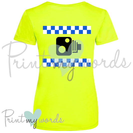 Hi Vis UV Protection Equestrian Horse Riding Summer T-Shirt Vest Polo - CAMERA CHEQUER CHEQUERED