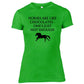 (Size 10-12) Ladies Horses Are Like Chocolates Funny Equestrian T-Shirt