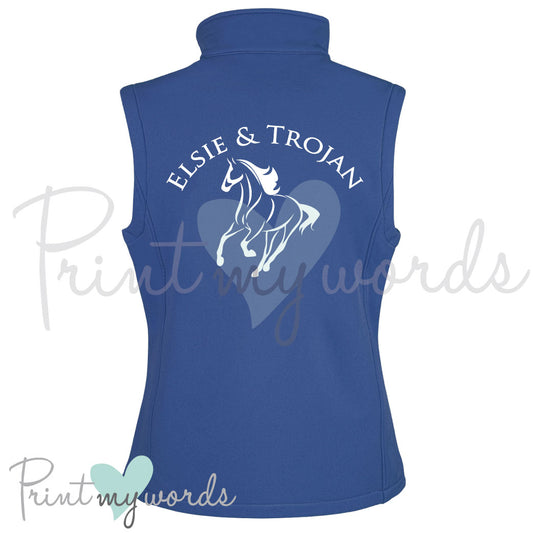 Personalised 'Classic Abstract' Soft Shell Body Warmer Gilet Jacket