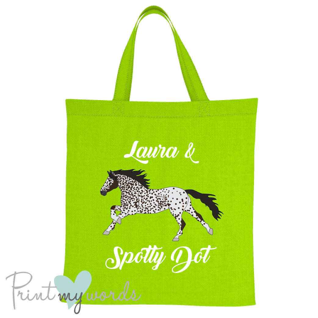 Personalised Elegant Equestrian Tote Bag