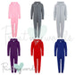 Children's Personalised Onesie All-in-One Suit - Varsity Design