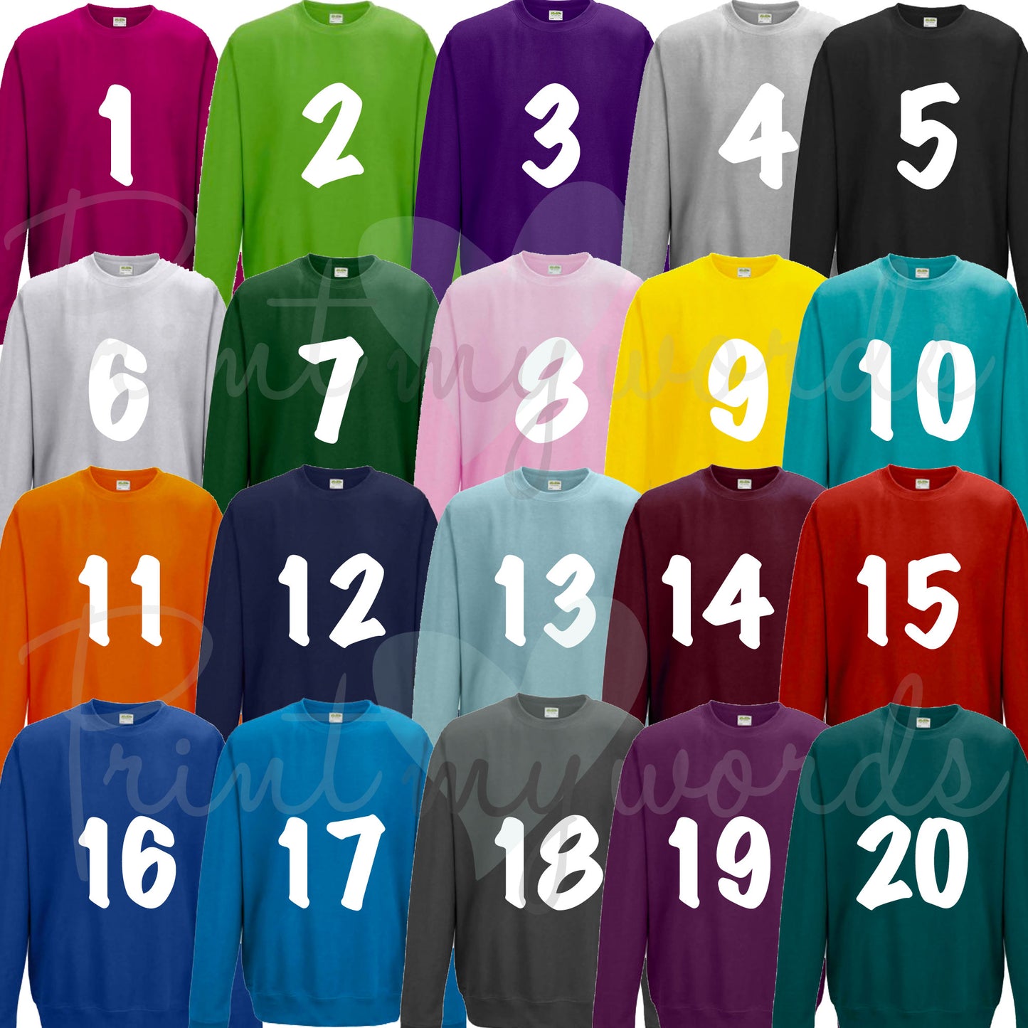 Unisex Personalised XC Cross Country Equestrian Sweatshirt - Bold Design