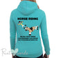 Plodders Horse Riding Funny Equestrian Hoodie