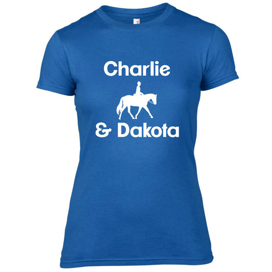 Personalised Dressage Equestrian T-shirt