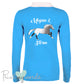 Ladies Personalised Long Sleeve Equestrian Rugby Shirt - Elegant Design