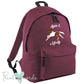 Children's Personalised Elegant Equestrian Rucksack Backpack