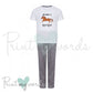 Children's Personalised Equestrian Pyjamas - Elegant Design