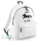 Children's Personalised Elegant Equestrian Rucksack Backpack