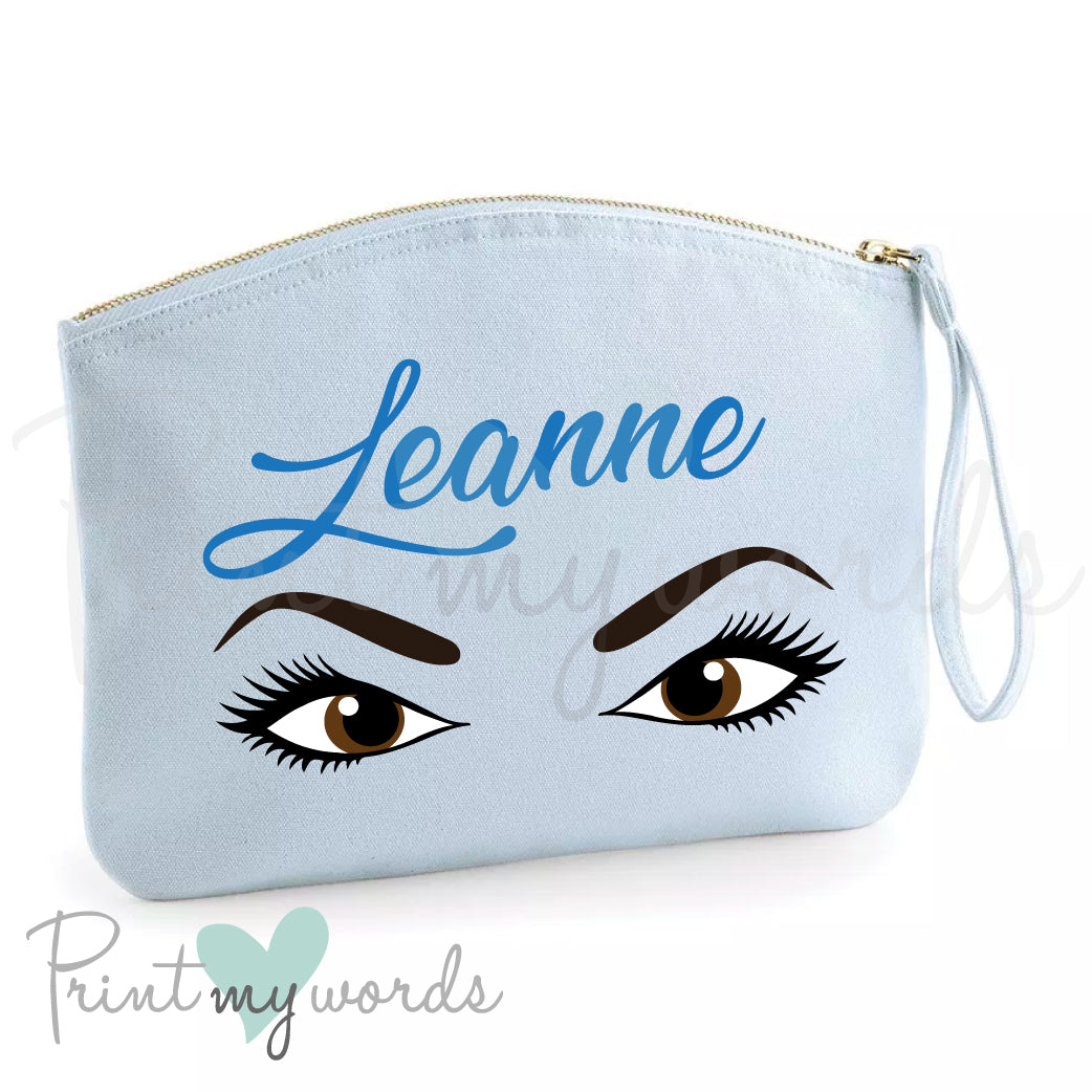 Personalised Eyes Make-Up Bag