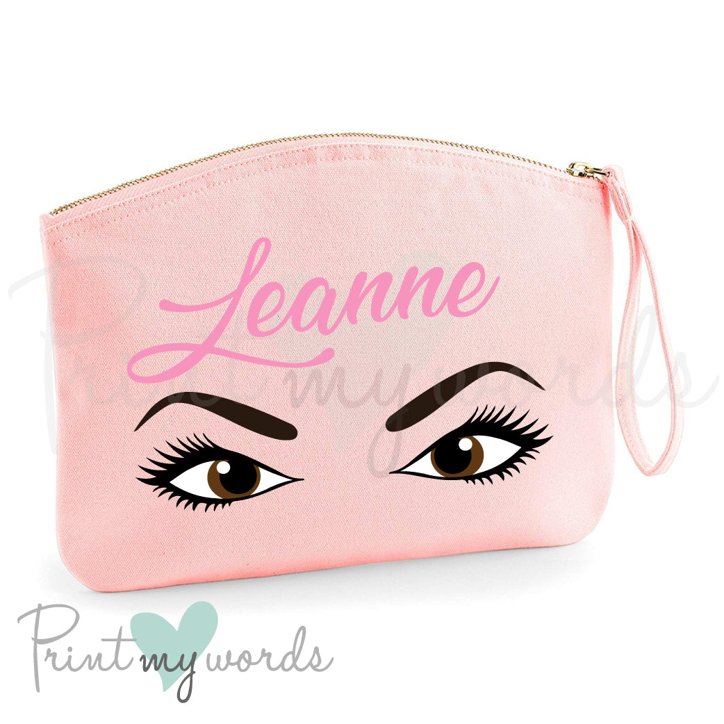 Personalised Eyes Make-Up Bag