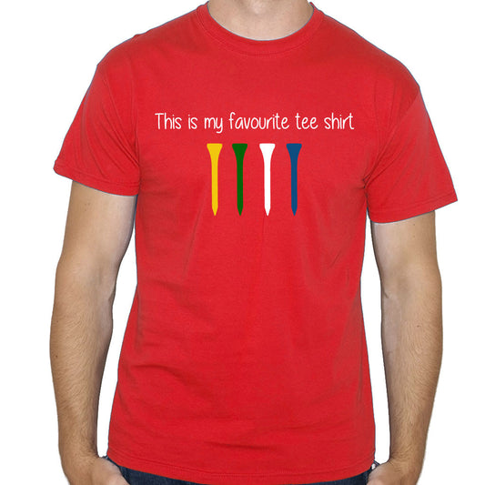 My Favourtie Tee Shirt Funny Golf T-Shirt