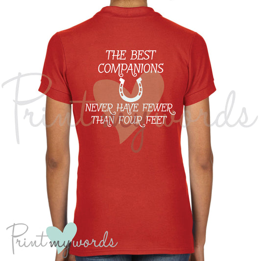 The Best Companions Equestrian Polo Shirt