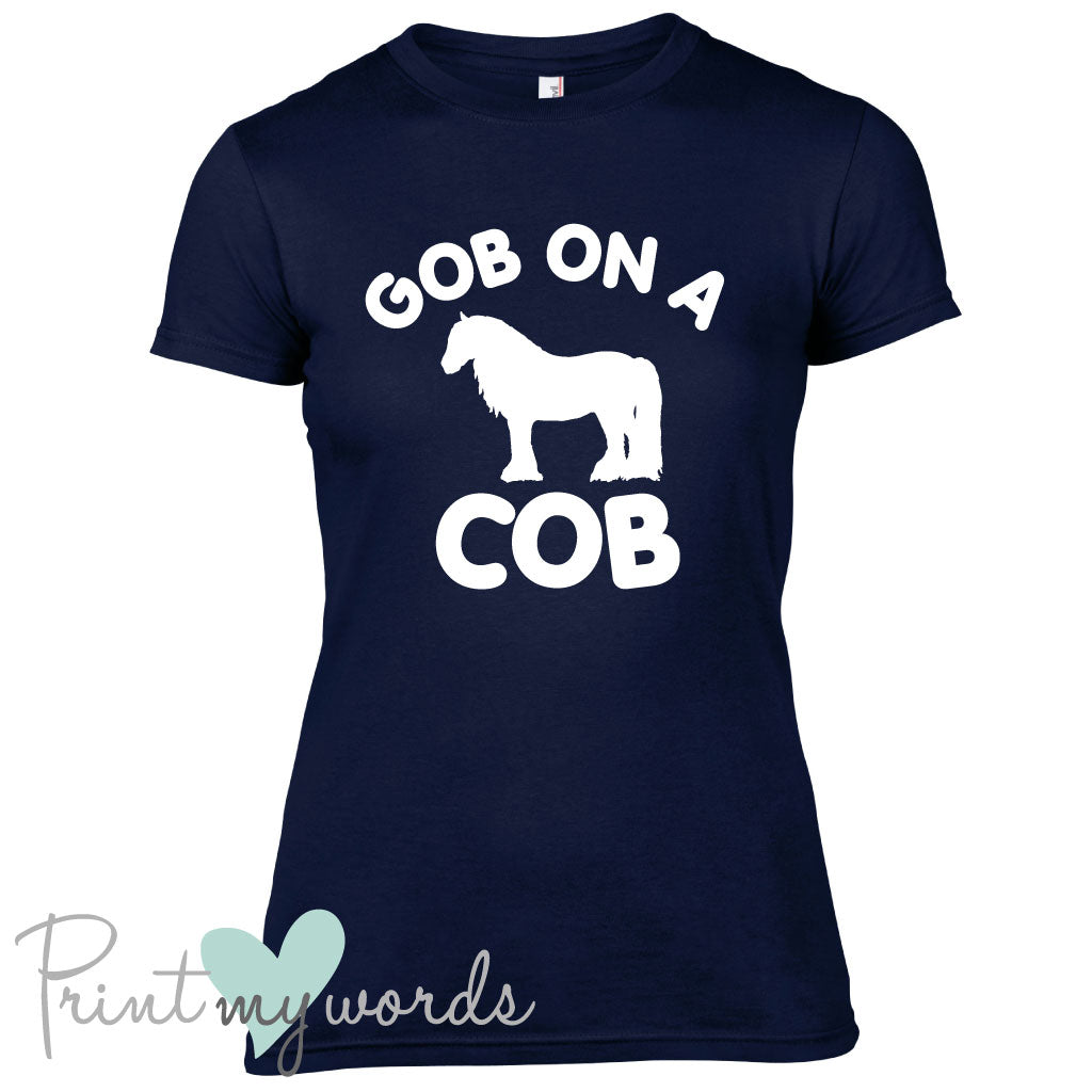 Funny Gob on a Cob Equestrian T-shirt