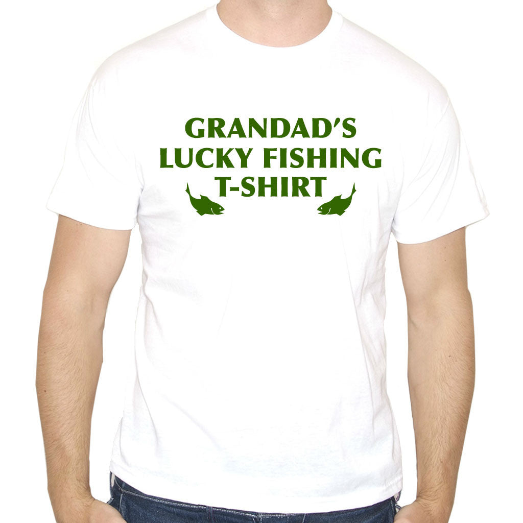Grandad's Lucky Fishing T-Shirt