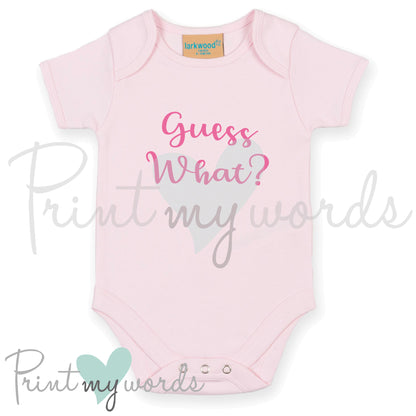 Guess What? Pregnancy Announcement Vest
