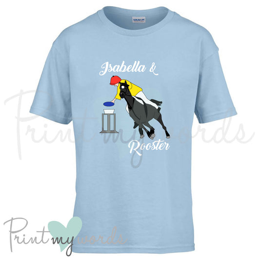 Children's Personalised Gymkhana Mounted Games Equestrian T-Shirt