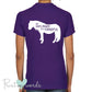 My Haflinger is a Handful Funny Equestrian Polo Shirt