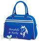 Personalised Equestrian Retro Bowling Bag - Horse Head Design
