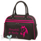 Personalised Equestrian Retro Bowling Bag - Horse Head Design