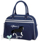 Personalised Equestrian Retro Bowling Bag - Heavy Horse Design