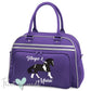 Personalised Equestrian Retro Bowling Bag - Heavy Horse Design