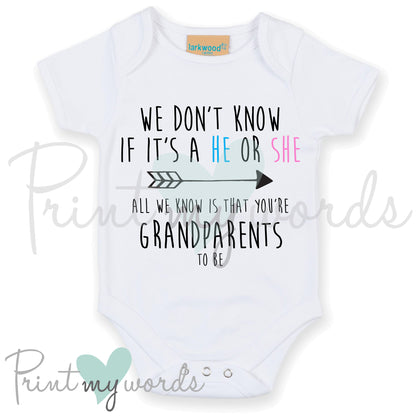 Personalised He or She Pregnancy Announcement Vest