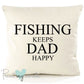Personalised Happy Cushion Cover