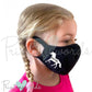 Children's Personalised Reusable Face Mask Eco Friendly - Horse