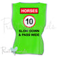 High Visibility Hi Vis Equestrian Reflective Vest Tabard Waistcoat HORSES 10MPH SLOW DOWN hi-viz