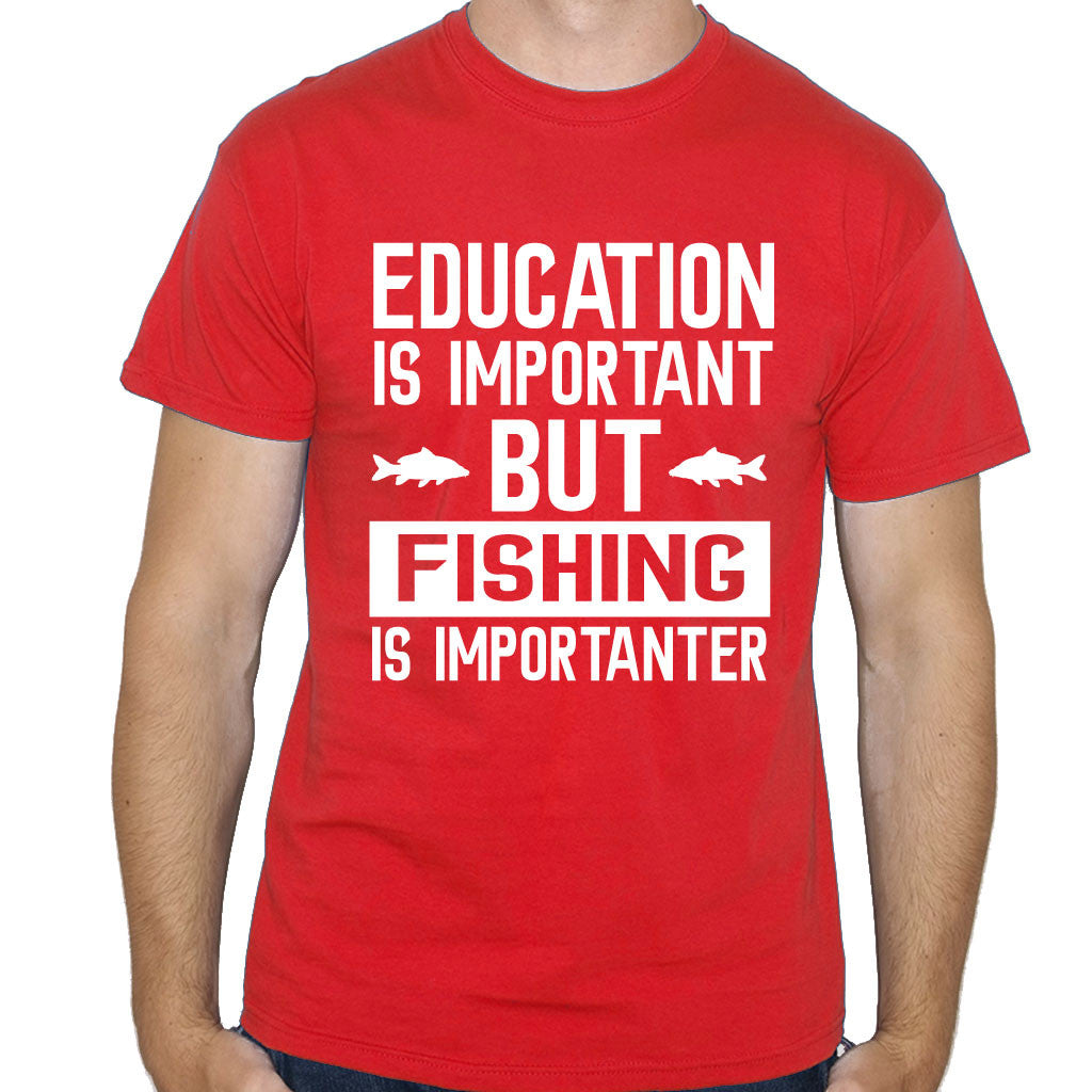 Men's Education is Important Funny T-Shirt
