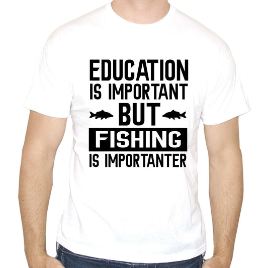 Men's Education is Important Funny T-Shirt