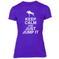 Keep Calm and Just Jump It Equestrian T-shirt