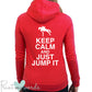Keep Calm and Just Jump it Equestrian Hoodie