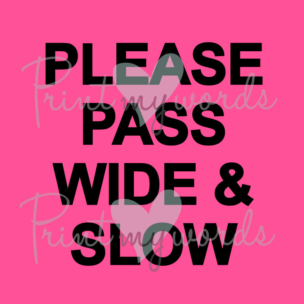 Ladies Hi-Vis Kensington Jacket - PLEASE PASS WIDE AND SLOW