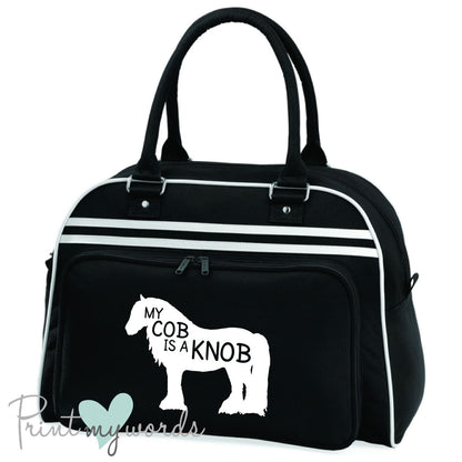 My Cob is A Knob Equestrian Retro Bowling Bag
