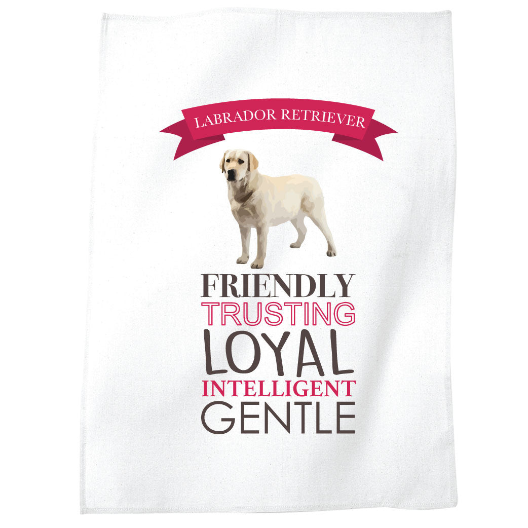 Labrador Retriever Dog Tea Towel