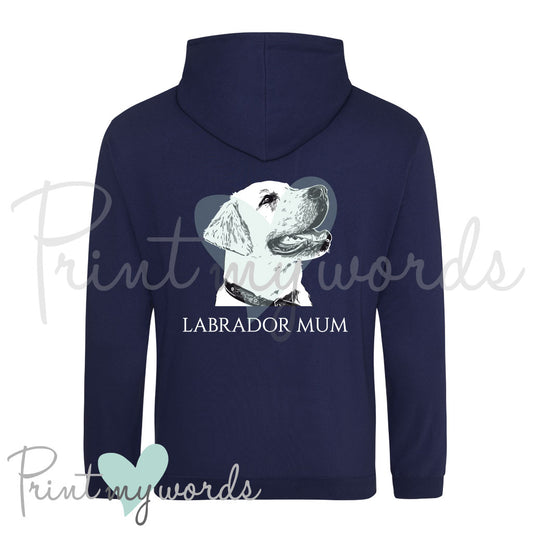 Unisex Labrador Mum/Dad Hoodie