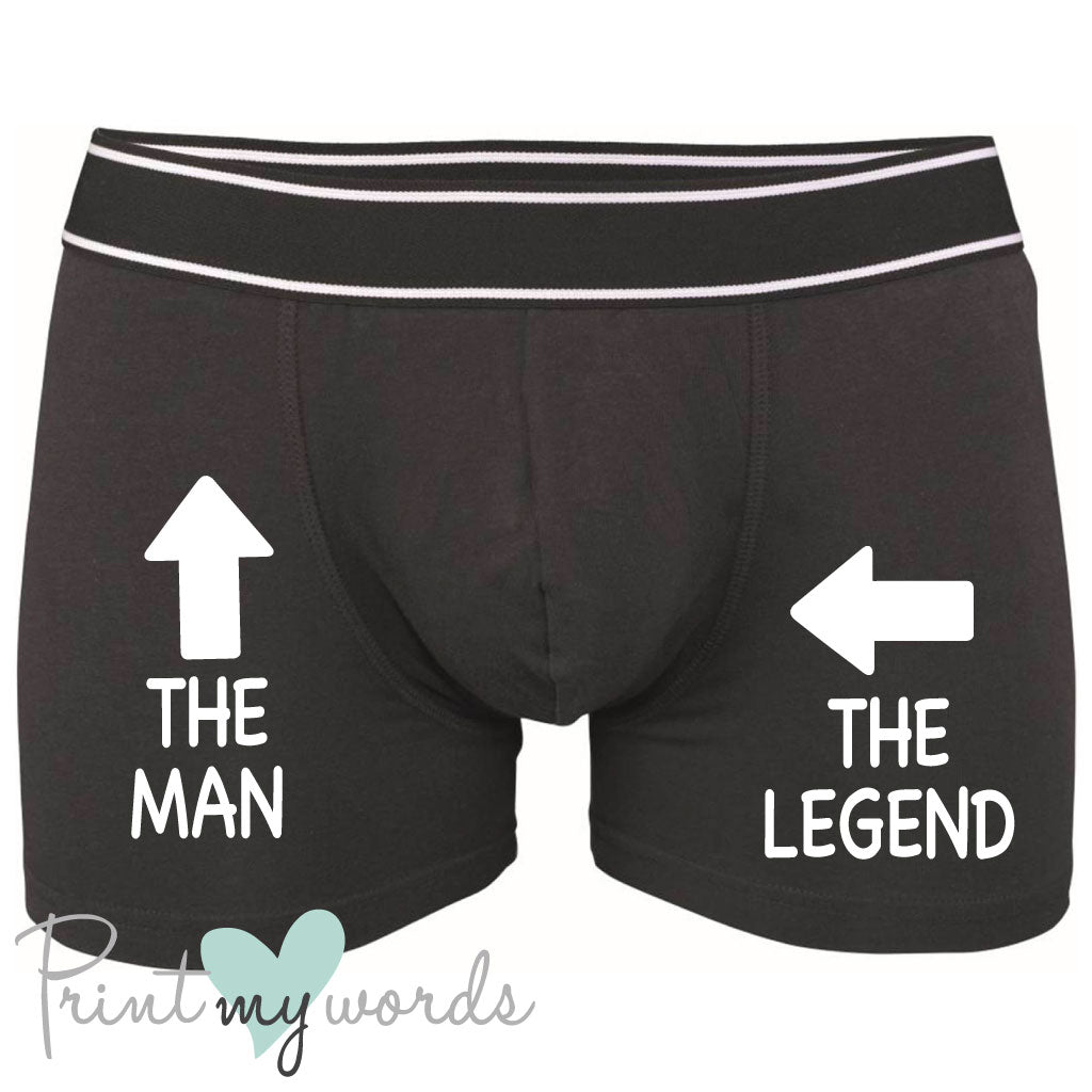 Men's Funny The Legend Boxer Shorts