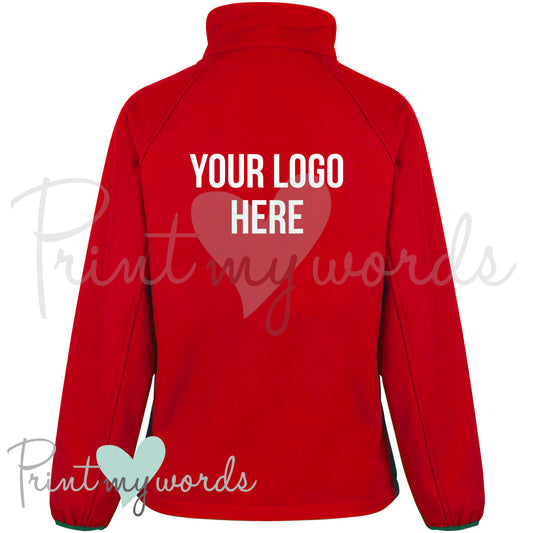 Ladies Personalised Softshell Jacket - Own Logo