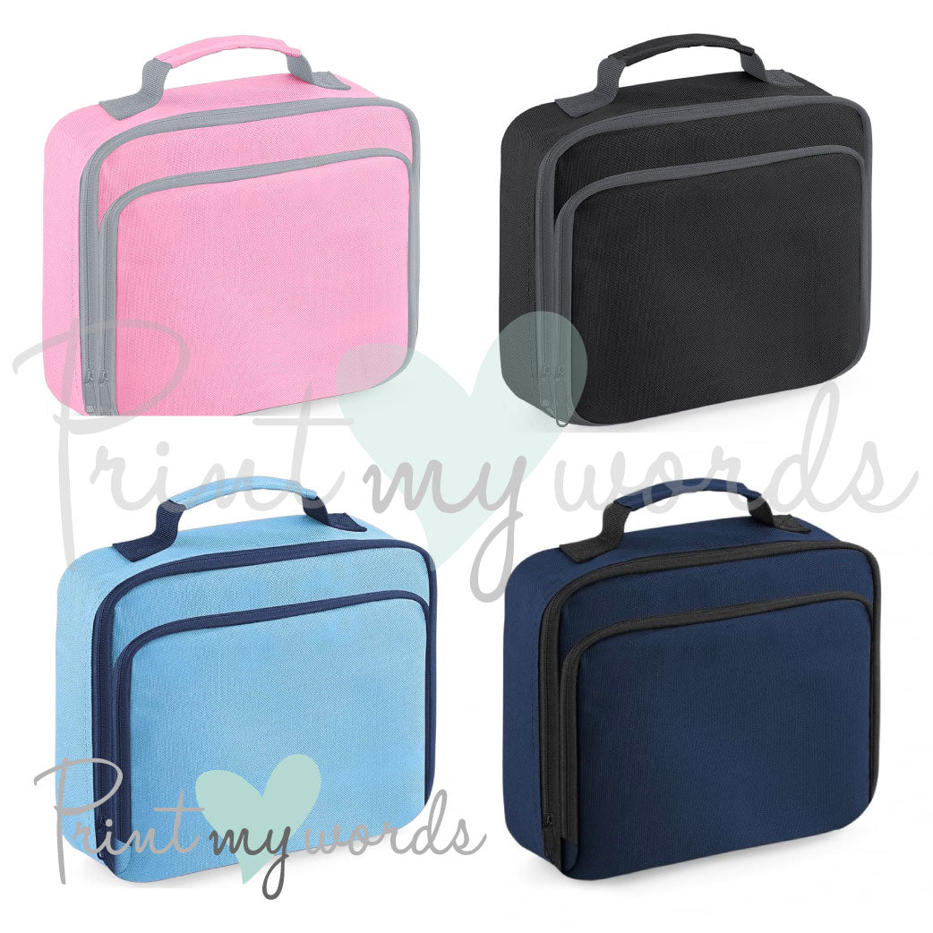Personalised Lunch Cooler Bag - Classic Abstract Design