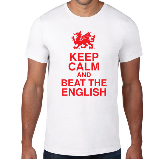 Men's Welsh Rugby Keep Calm T-Shirt