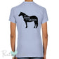 My Mare is a Moron Funny Equestrian Polo Shirt