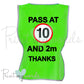 High Visibility Hi Vis Equestrian Reflective Vest Tabard Waistcoat PASS AT 10MPH AND 2M, THANKS hi-viz
