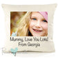 Photo and Message Personalised Cushion Cover