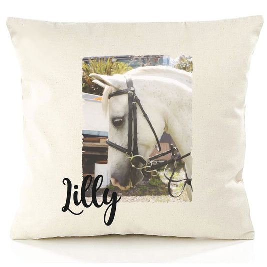 Personalised Horse Portrait Cushion Cover