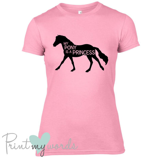 My Pony Is A Princess Equestrian T-Shirt