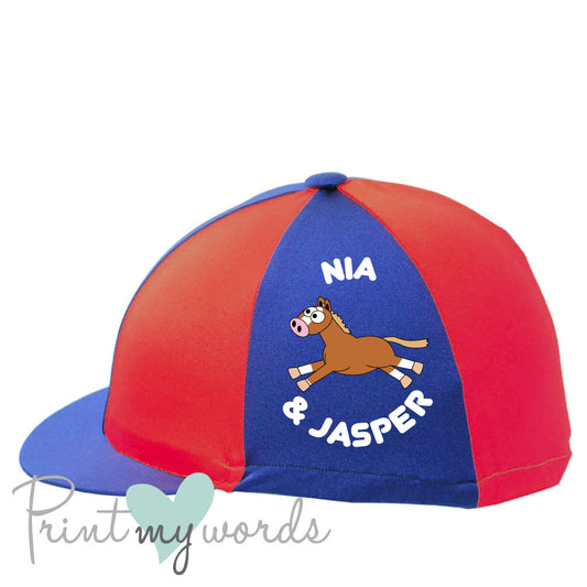 Plodders Personalised Lycra Hat Cover Silk