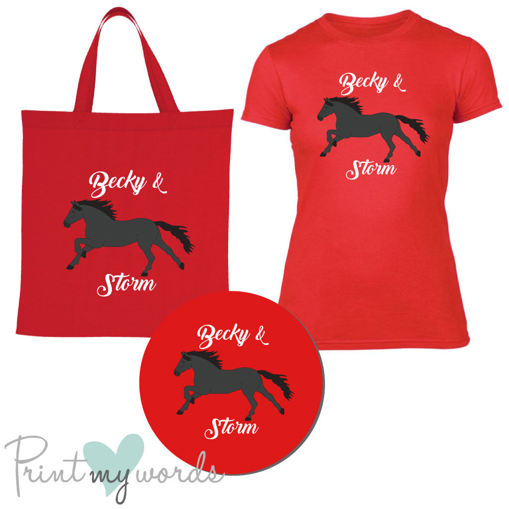 'Bexley' Ladies Personalised Matching Equestrian Set - Elegant Design