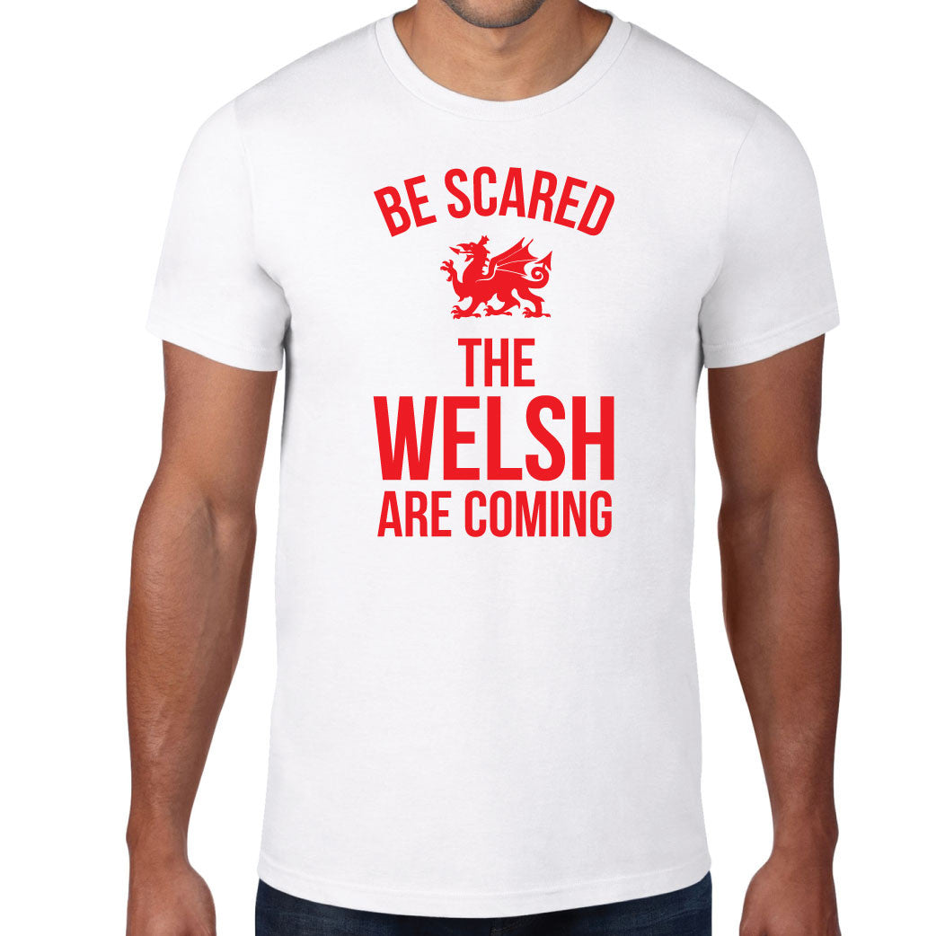 Men's Be Scared Welsh Rugby T-Shirt