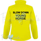 Soft Shell Body Warmer Gilet Jacket - Slow Down Young Horse